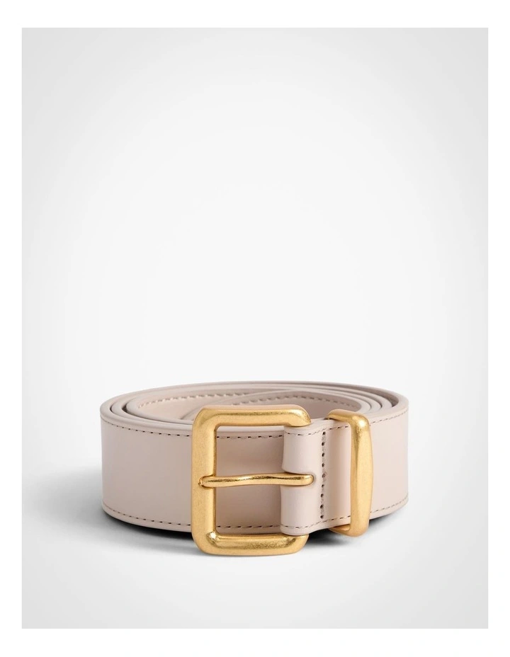 Lola Belt in Pebble image 3