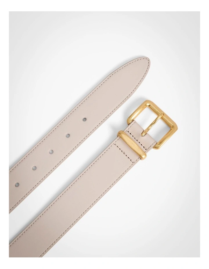 Lola Belt in Pebble image 4