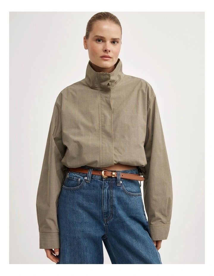 Olivia Slim Belt in Cognac image 2