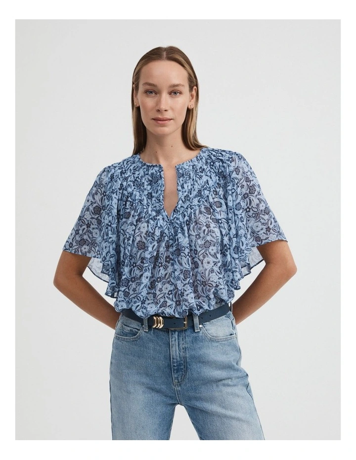 Dianella Ditsy Yellow Blouse main image 1