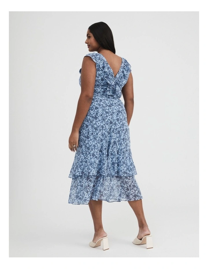 Ditsy Daisy Midi Dress in Airlie image 4
