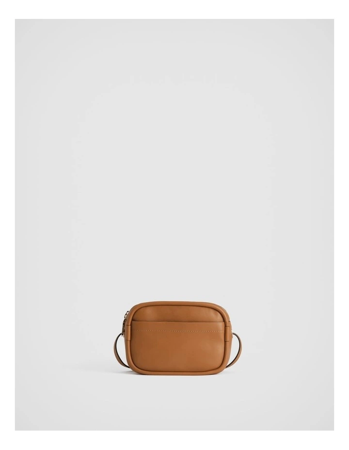Soft Leather Camera Bag in Ginger image 1