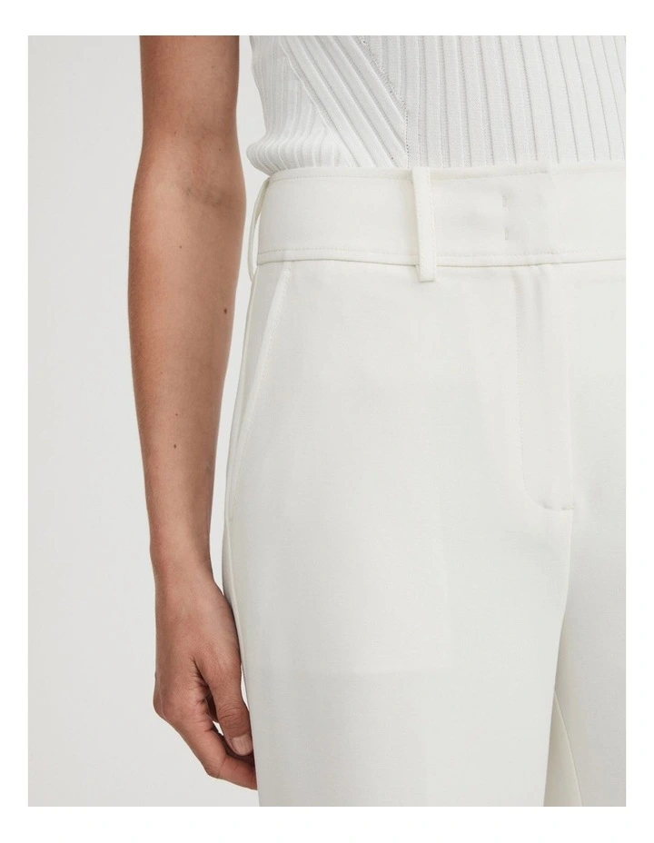 Classic Wide Leg Pant in Marshmallow image 3