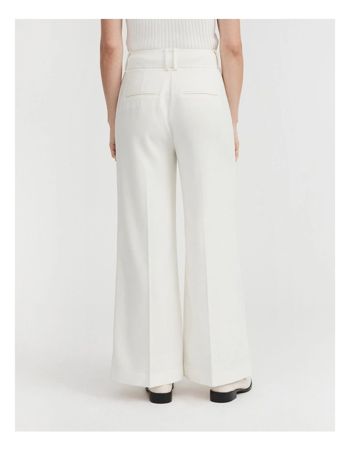 Classic Wide Leg Pant in Marshmallow image 4
