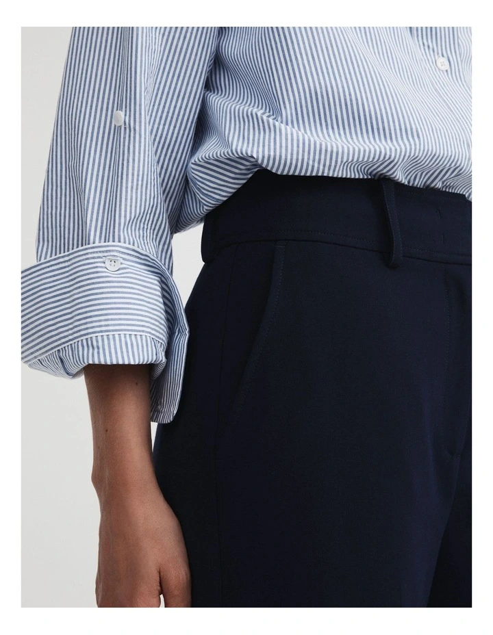 Classic Wide Leg Pant in Blue Night image 3