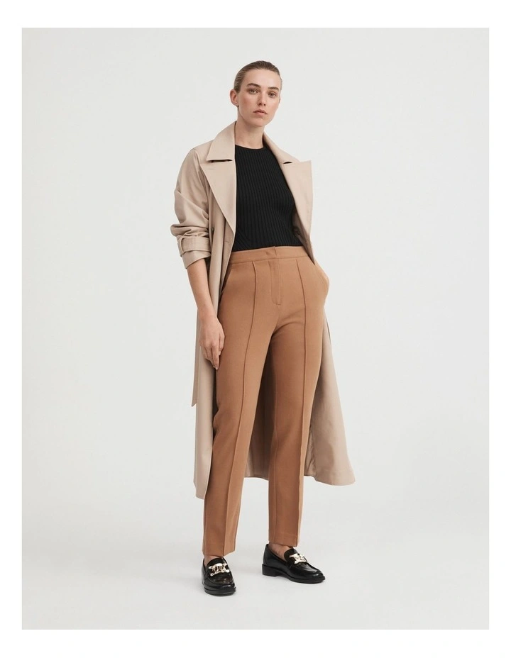 Classic Tapered Pant in Camel image 1
