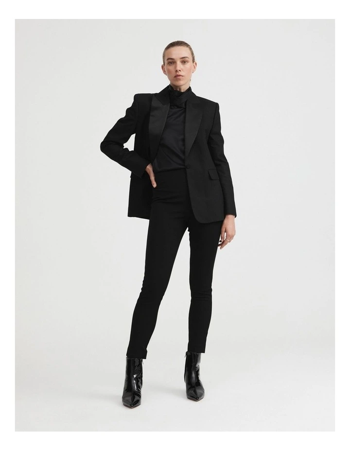 Textured Skinny in Black image 2