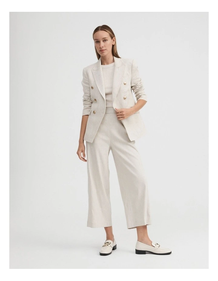 Bind Detail Racer in Oatmeal Marle image 3