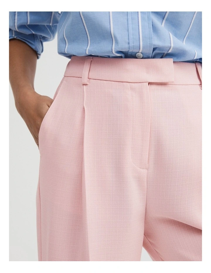 Acetate Blend Pant in Shell Pink image 1
