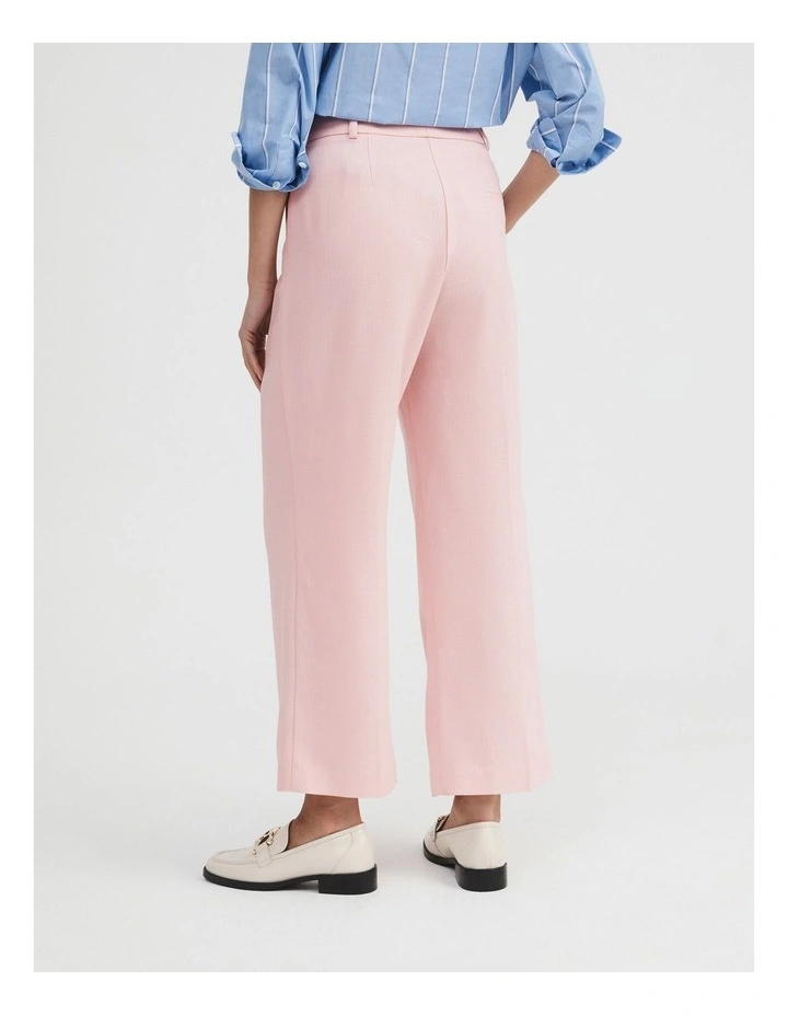 Acetate Blend Pant in Shell Pink image 4