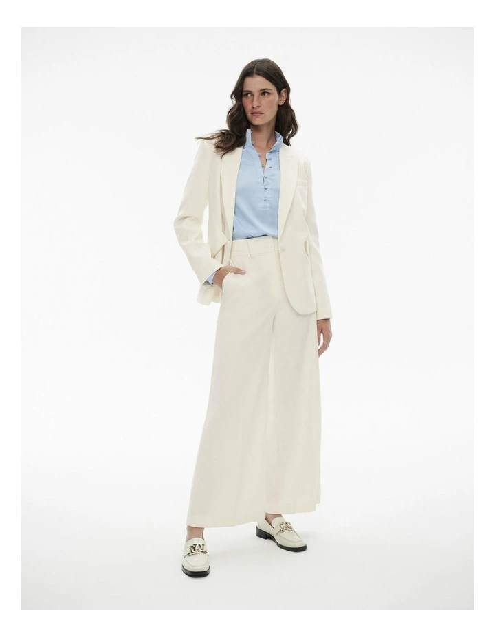 Button Up Blouse in Baby Blue image 3