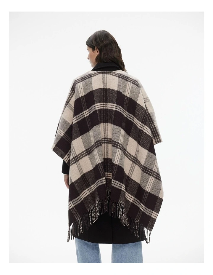 Check Wrap in Black image 4