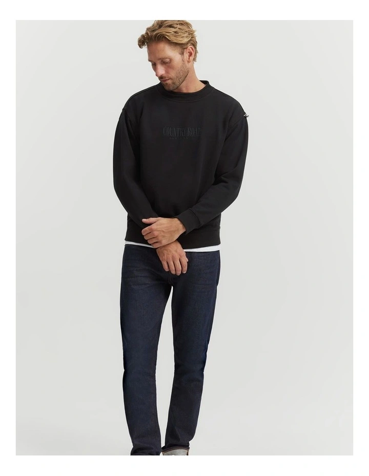 90s Reissue Unisex Sweat in Black image 2