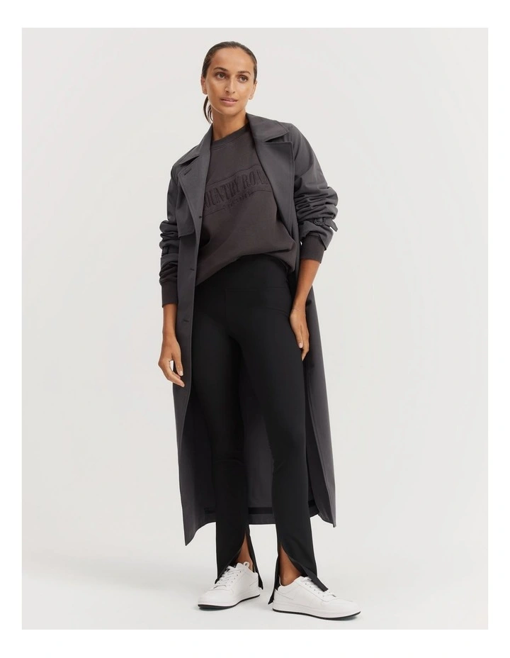 Verified Australian Cotton Heritage Sweat in Charcoal image 1