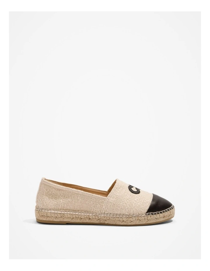 Lucia Espadrille in Parchment image 1