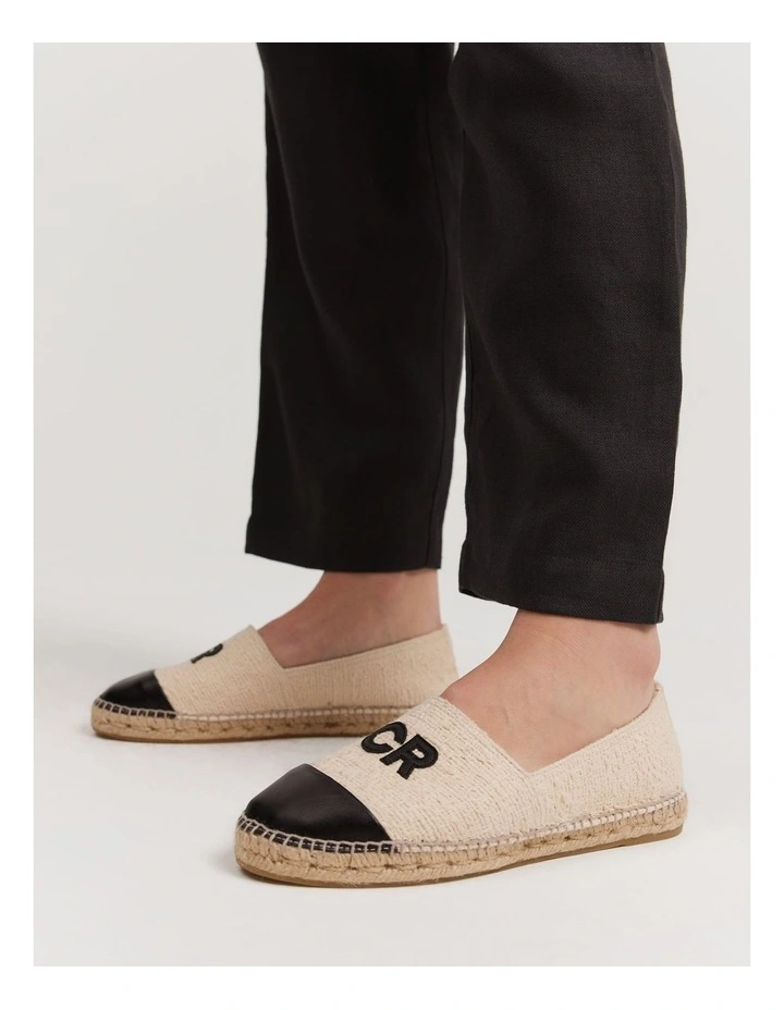 Lucia Espadrille in Parchment image 2