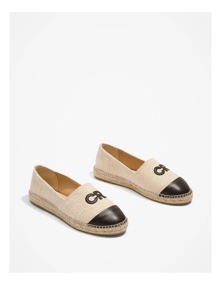 Lucia Espadrille in Parchment image 3