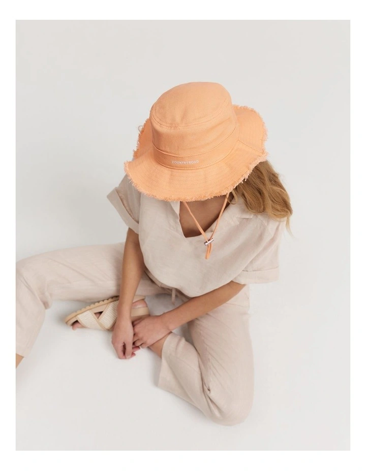 Canvas Bucket Hat in Sunrise image 2