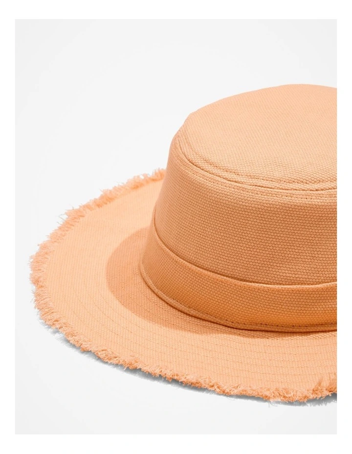 Canvas Bucket Hat in Sunrise image 3