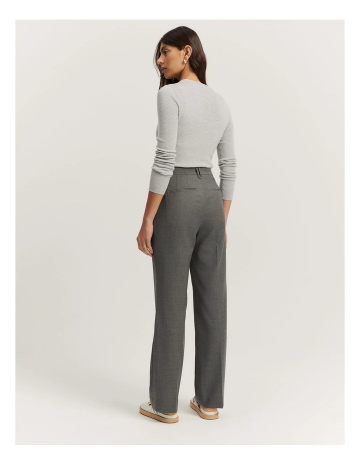 Tailored Pant in Charcoal image 5