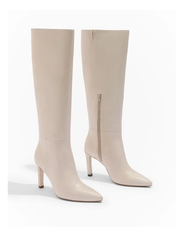 Mariah Tall Boot in Oyster image 3