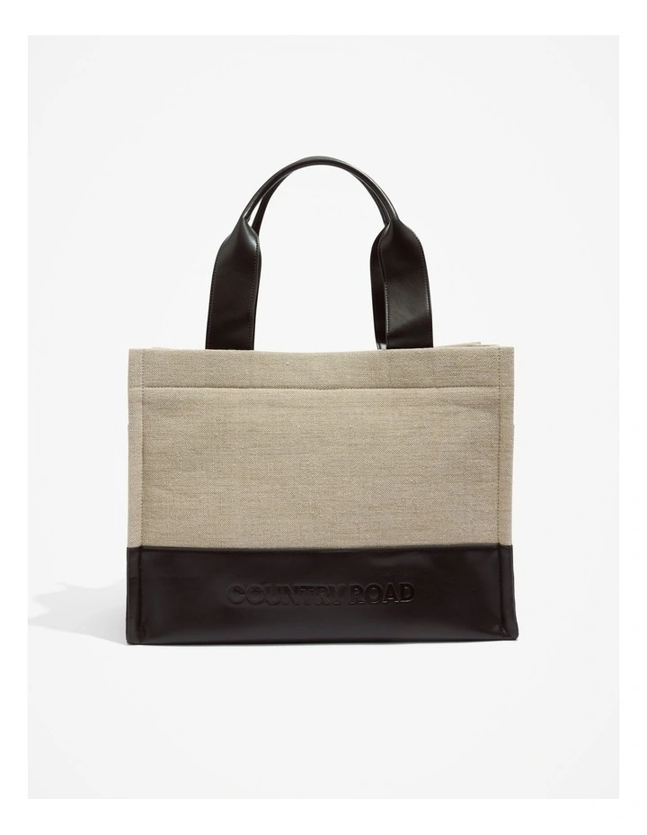 Large Shopper in Black image 1