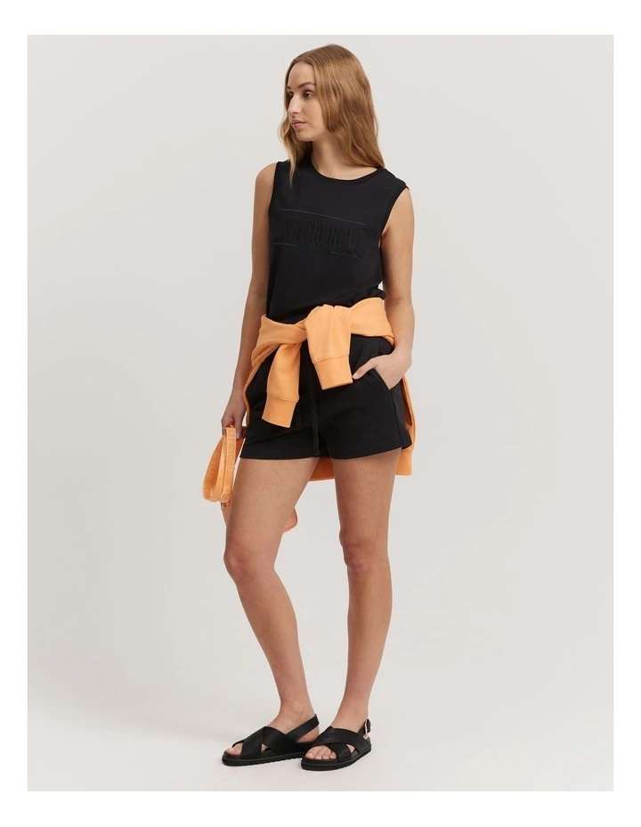 Australian Cotton Heritage Tank in Black image 1