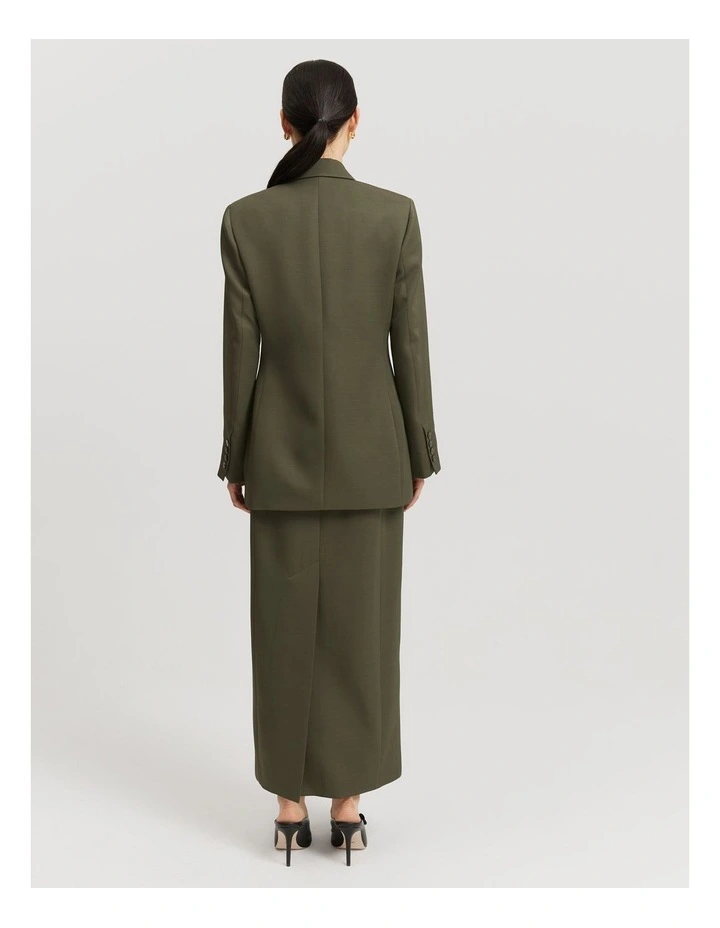 Contour Blazer in Hunter Green image 5