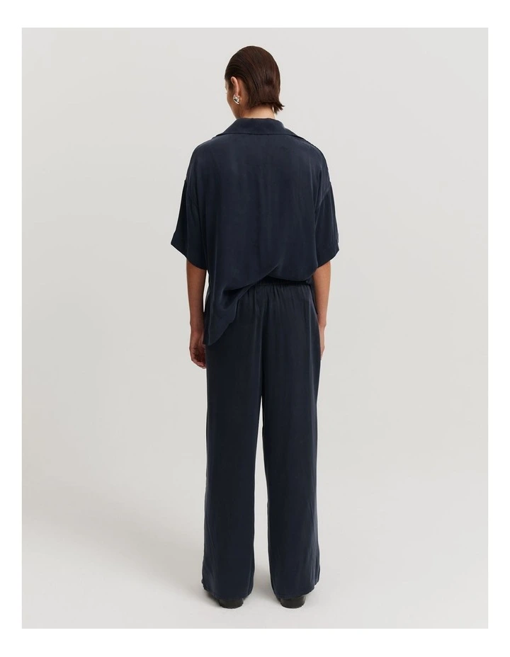 Pull-on Cupro Pant in Night Sky image 4