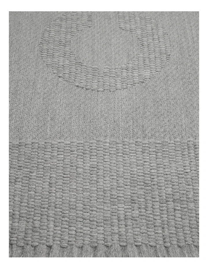 Logo Scarf in Grey Marle image 4