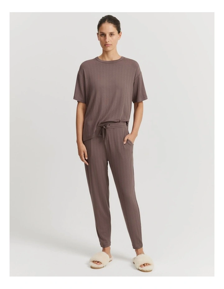 Pyjama Pant in Truffle image 1