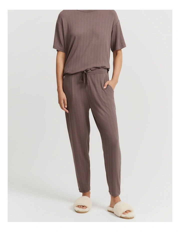 Pyjama Pant in Truffle image 2