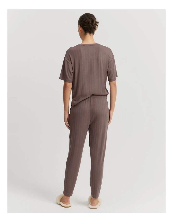 Pyjama Pant in Truffle image 4
