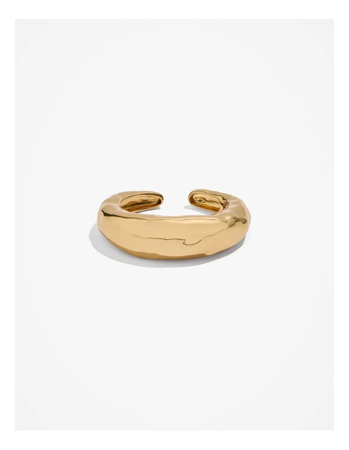 Hinge Molten Cuff in Gold image 1