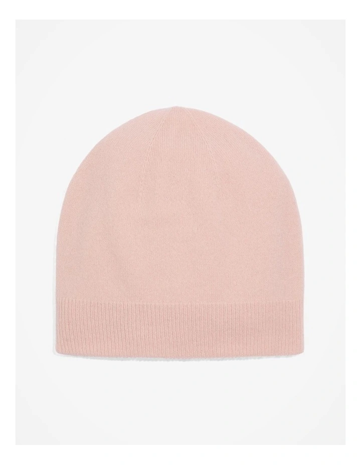 Gcs-certified Cashmere Beanie in Powder image 1
