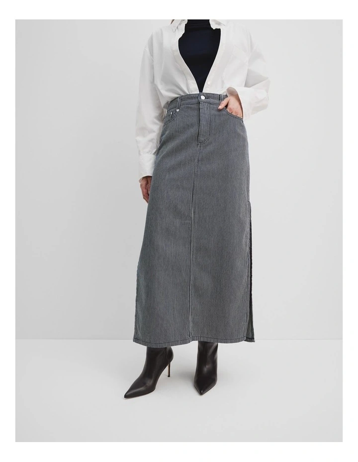 CK BRADLEY Trask Skirt - Americana Stripe