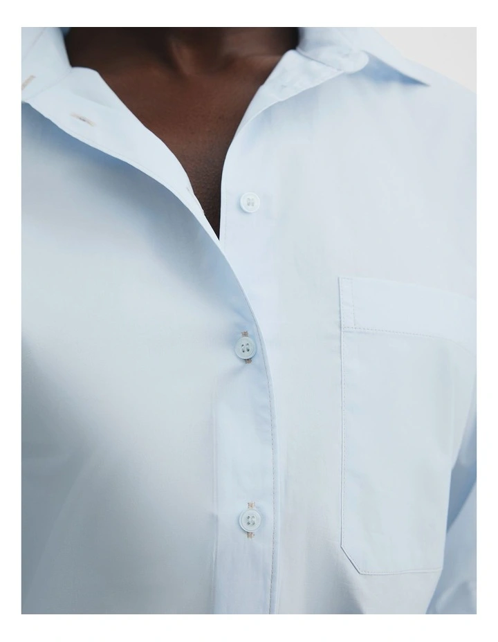 Cotton Shirt in Salt image 2