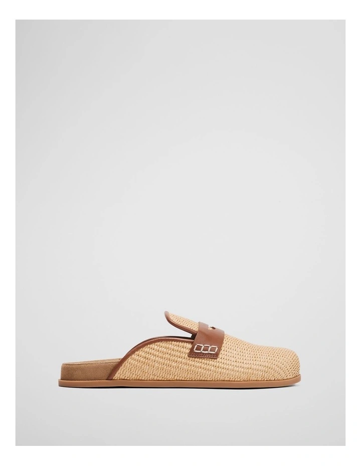 Lou Woven Mule in Natural image 1