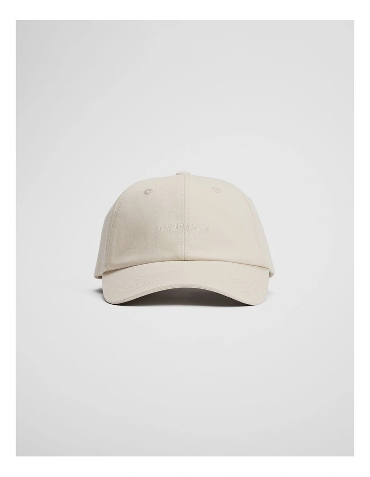 Mini Logo Cap in Pebble image 1