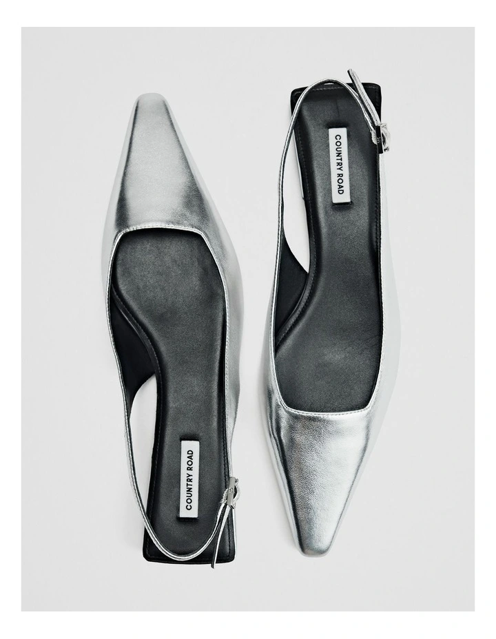 Florence Flat in Silver image 3