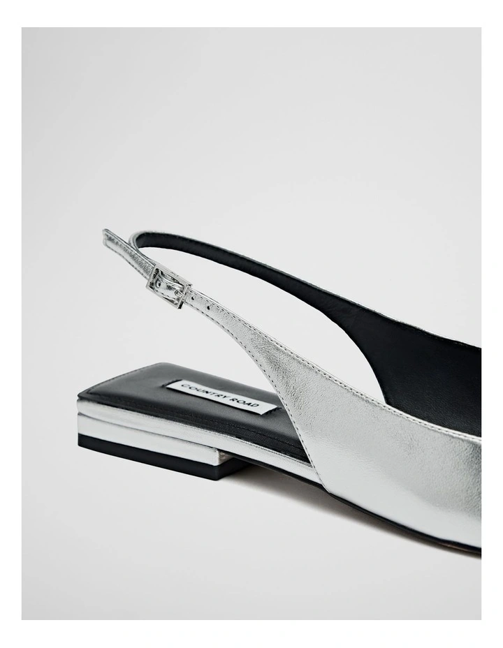 Florence Flat in Silver image 4