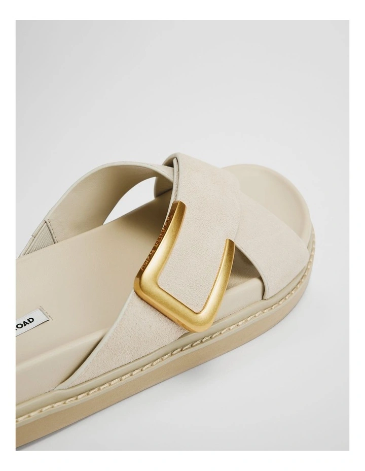 Tessa Sandal in Oat Milk image 3