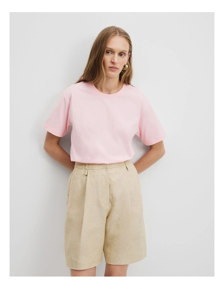 Australian Made T-shirt in Pink Meringue image 1