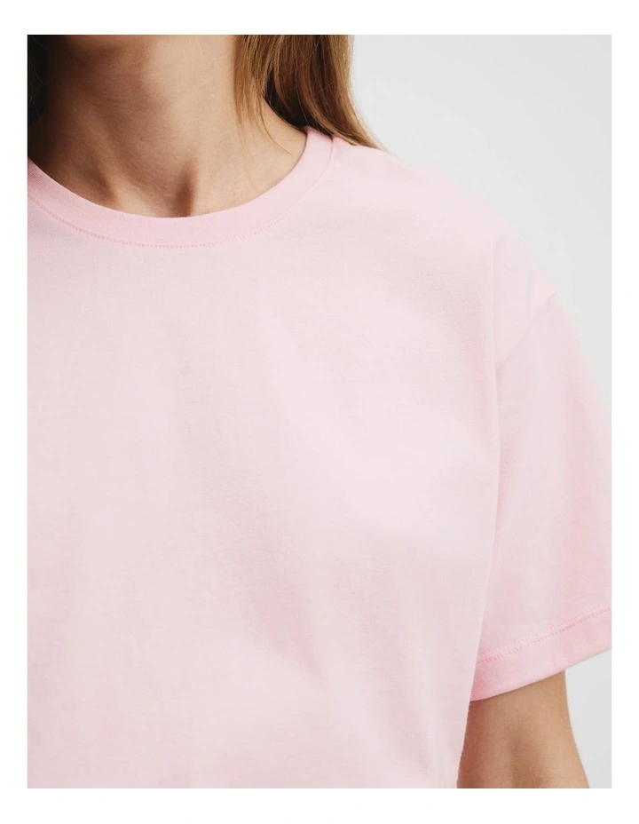 Australian Made T-shirt in Pink Meringue image 2