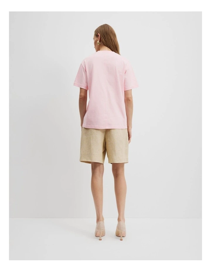 Australian Made T-shirt in Pink Meringue image 4