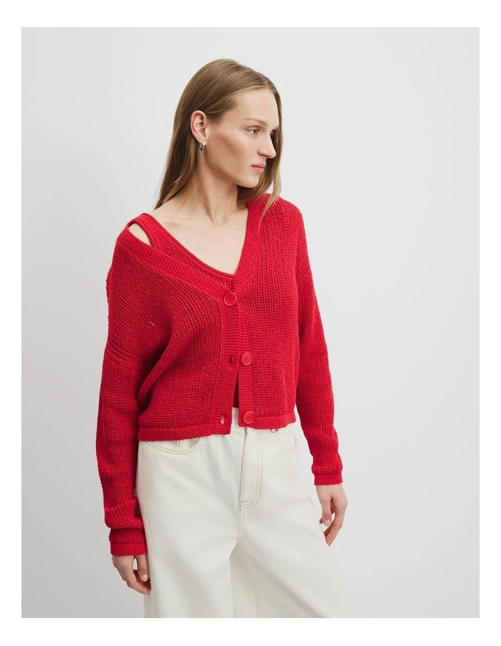 Cardigan Ruby Rd. Taille Medium - Multicolor En Coton/polyester - Occasion Très Bon état