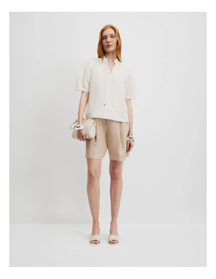 Seam Detail Popover in Antique White image 3