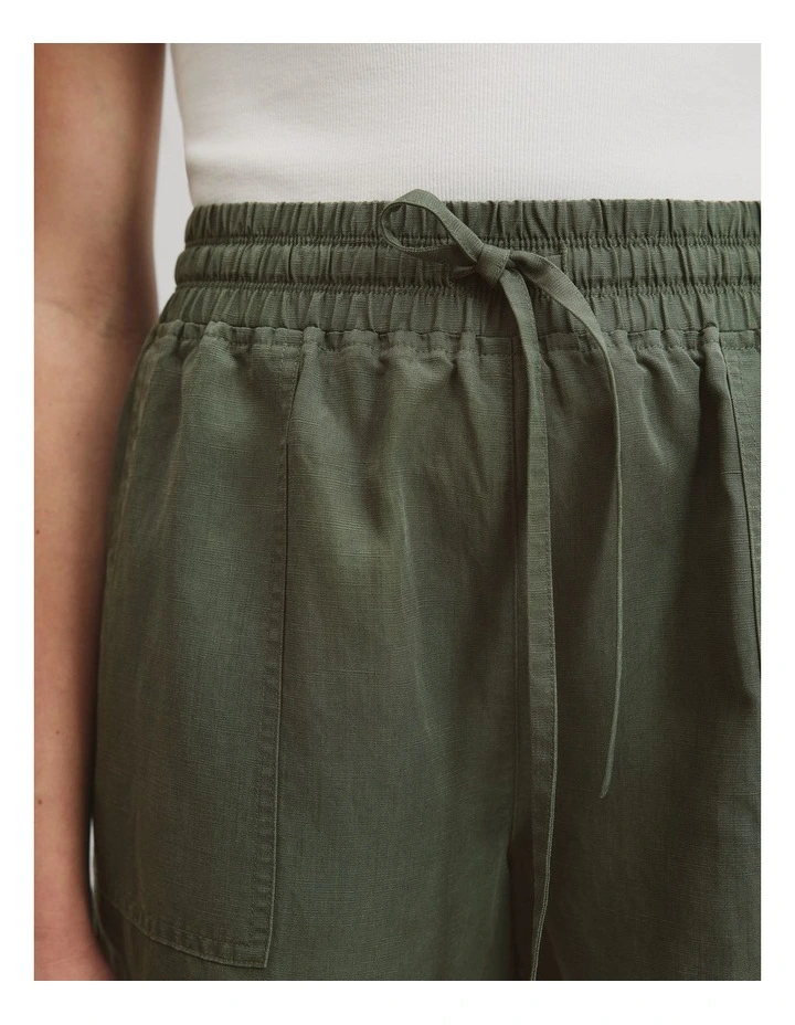 Patch Pocket Short in Pine image 3