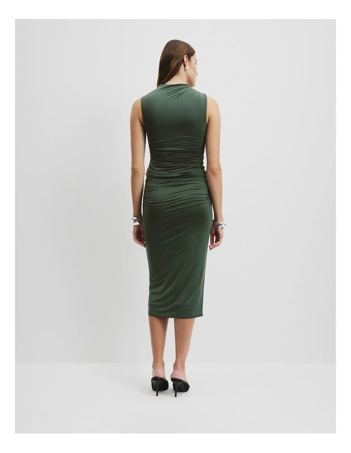 Cupro Jersey Tank in Pine image 4