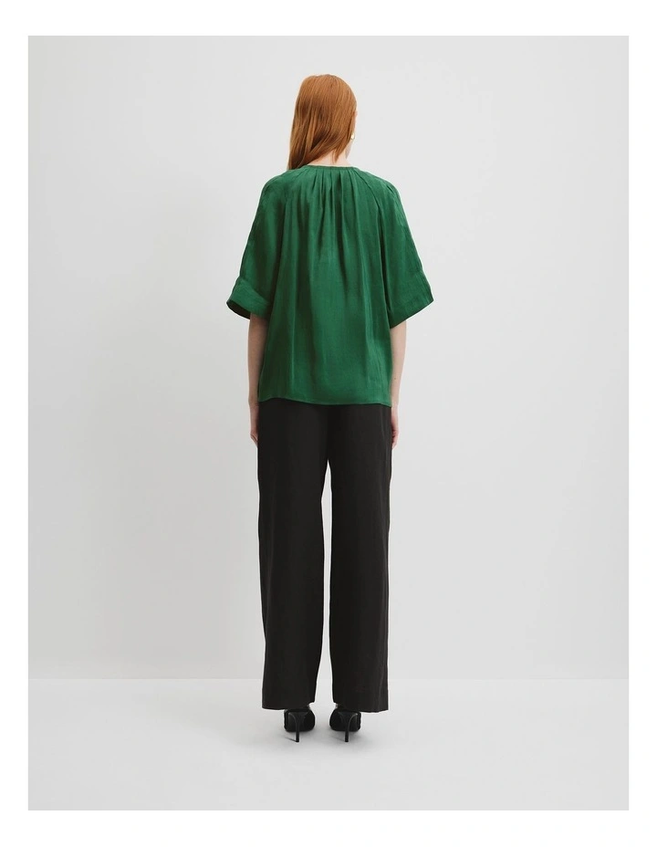 Short Sleeve Soft Popover in Jungle image 3